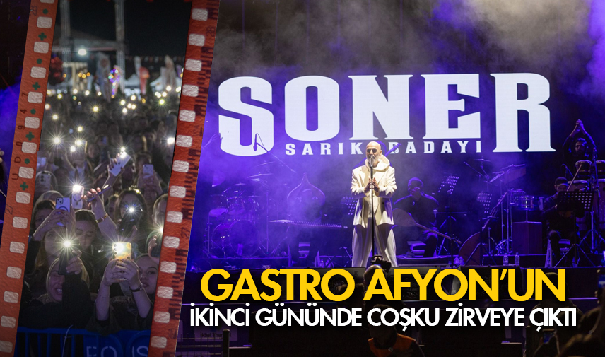 Gastro Afyon’un ikinci gününde coşku zirveye çıktı